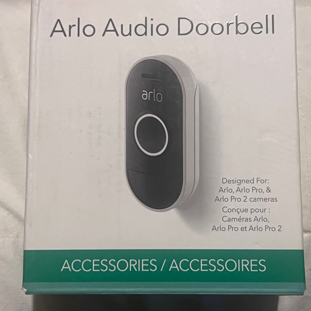 Arlo Audio Doorbell - Black